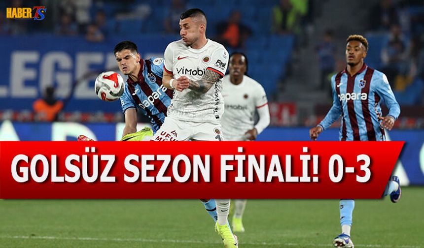 Trabzonspor'dan Golsüz Kapanış 0-3