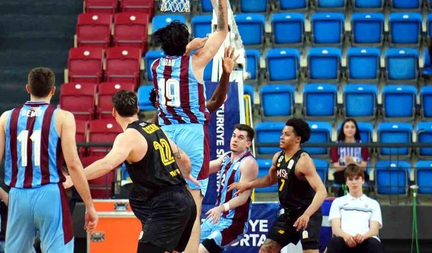 Trabzonspor Basketbolda Mersin Spor’u Devirdi