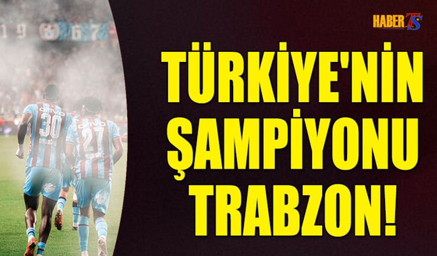 Türkiye'nin En Büyüğü Trabzonspor!