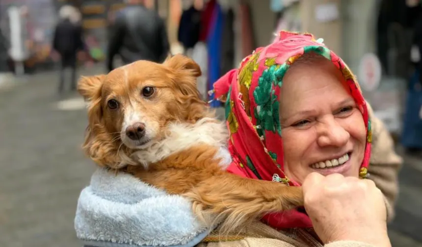 Trabzon’da Köpeğiyle Kurduğu Bağ Duygulandırdı