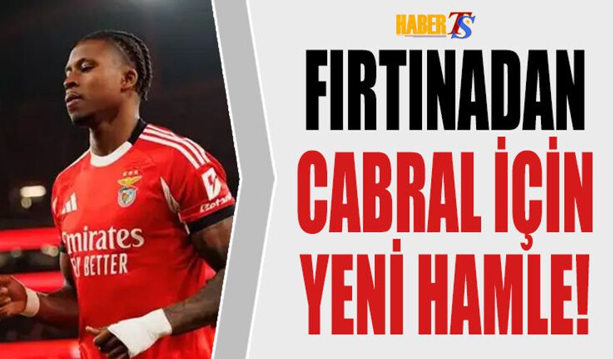 Trabzonspor Cabral İçin Yeniden Harekete Geçti!