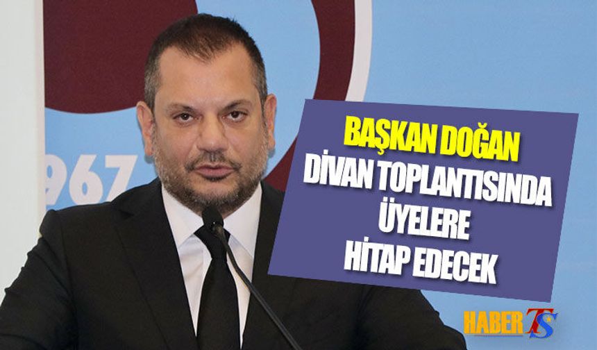 Trabzonspor Divan Kurulu Toplantısı Bugün Yapılacak