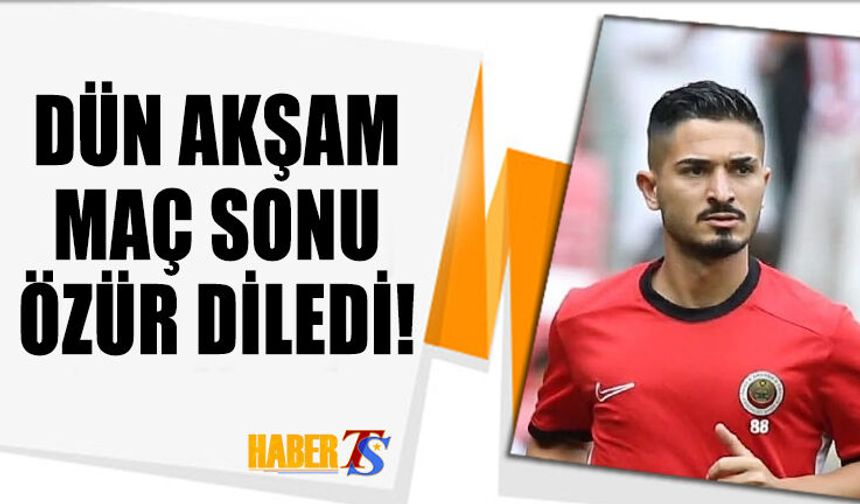 Maçın Sonunda Trabzonspor Taraftarından Özür Diledi
