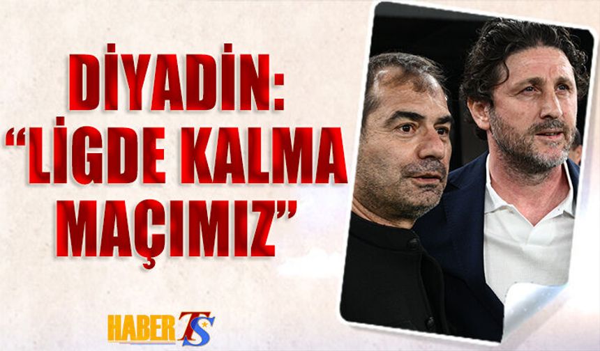 Metin Diyadin'den Maç Sonu Flaş Sözler!