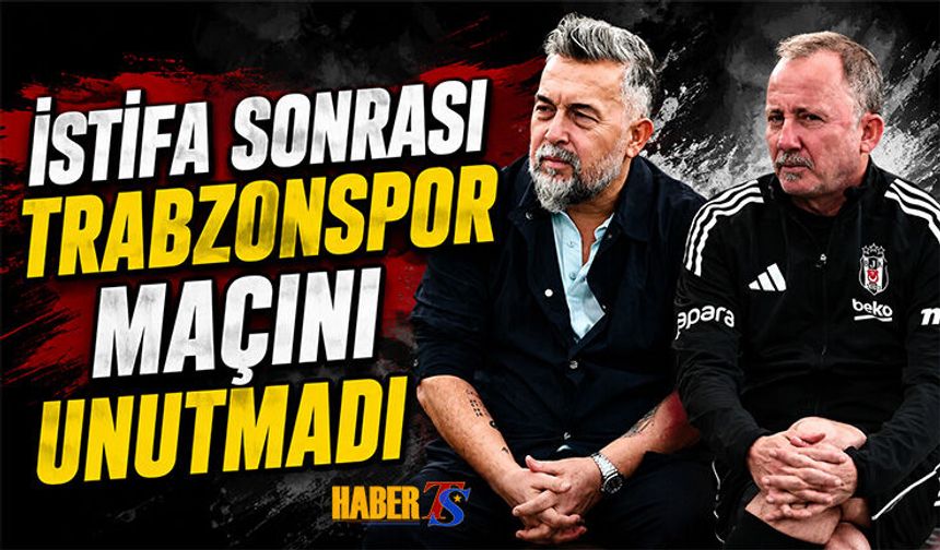 Trabzonspor İstifa Açıklaması Yaparken Trabzonspor'a Değindi