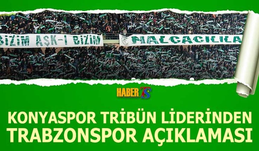 Konyaspor Tribün Liderinden Trabzonspor Mesajı