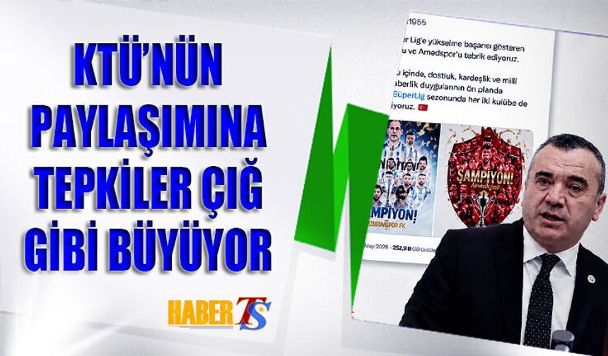 Yavuz Aydın’dan KTÜ Paylaşımına Sert Tepki