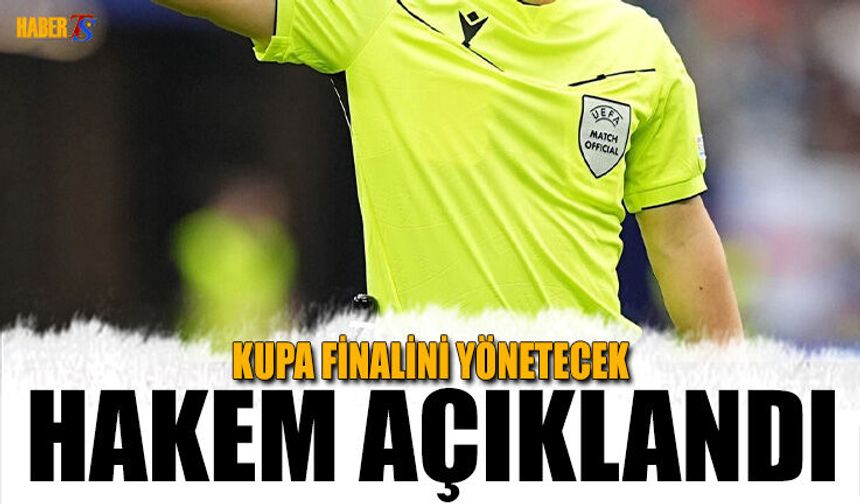 Trabzonspor - Konyaspor Finalinin Hakemi Açıklandı