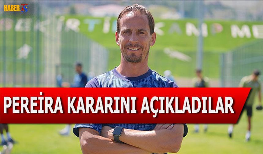 Alanyaspor João Pereira Kararını Açıkladı