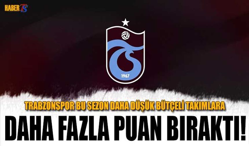 Trabzonspor Zirveyi Anadolu Takımlarına Karşı Kaybetti