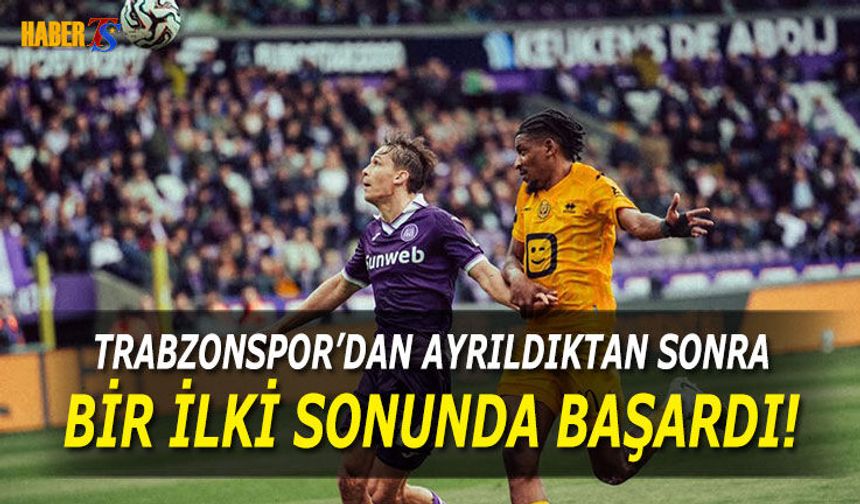 Sikan Aylar Sonra Bir İlki Başardı