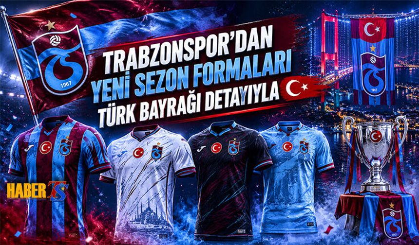 Trabzonspor’un Yeni Sezon Formalarında Şampiyonluk Detayı