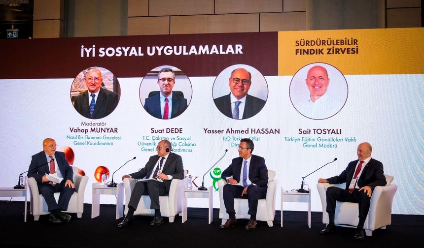 Sürdürülebilir Fındık Zirvesi'nde Geleceğin Tarımı Konuşuldu