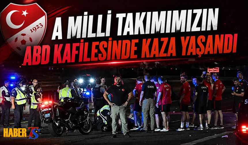 A Milli Takım Kafilesinde Kaza! Yolculuk Kısa Süre Durdu