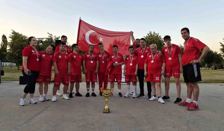 Down Basketbol Milli Takımı Dünya İkincisi Oldu