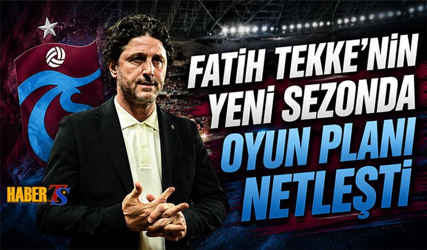 Fatih Tekke'den Trabzonspor'a Yüksek Tempo Vurgusu