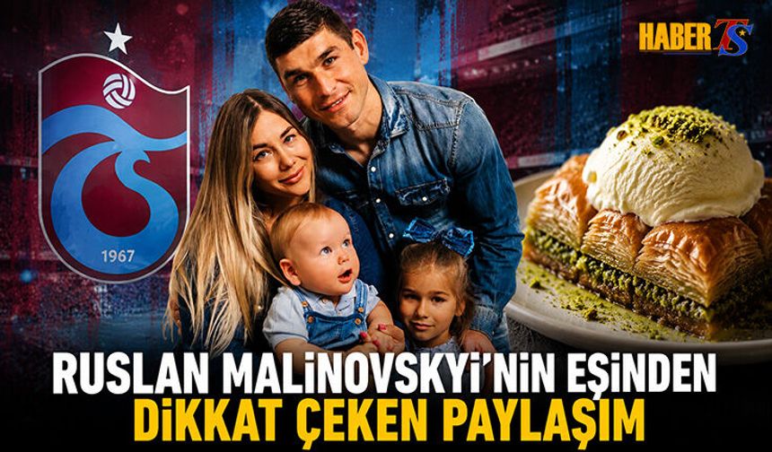 Ruslan Malinovskyi'nin Eşinden Dikkat Çeken Paylaşım