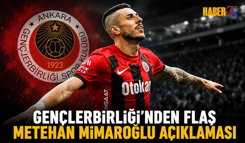 Metehan Mimaroğlu Gençlerbirliği'ne Veda Etti
