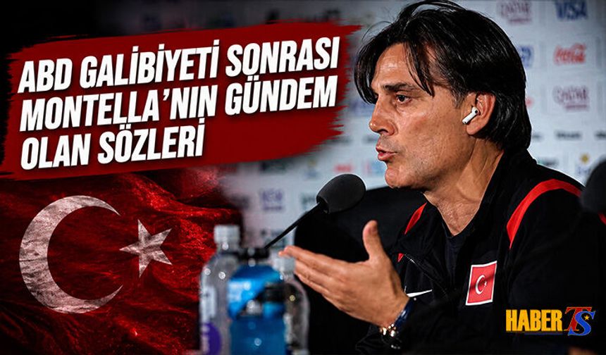 Montella'dan ABD Galibiyeti Sonrası Mesaj