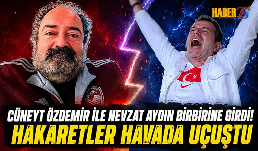 Nevzat Aydın İle Cüneyt Özdemir Arasında Sert Polemik
