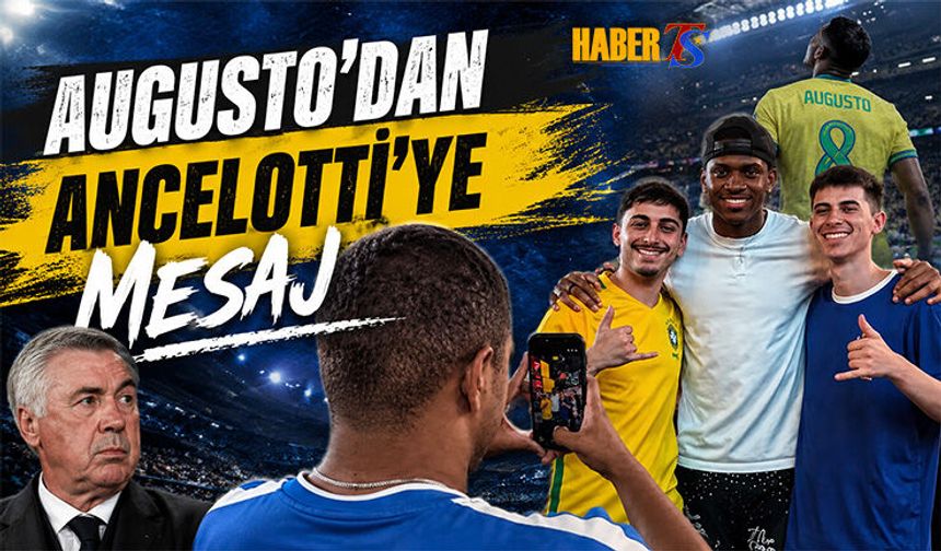 Augusto'dan Ancelotti'ye Mesaj! Futboldan Kopmadı