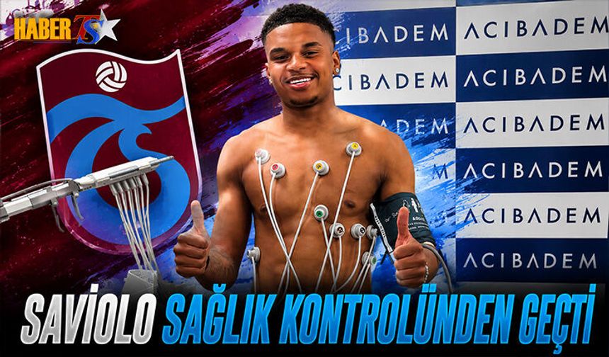 Noah Saviolo Trabzonspor İçin Sağlık Kontrolünden Geçti