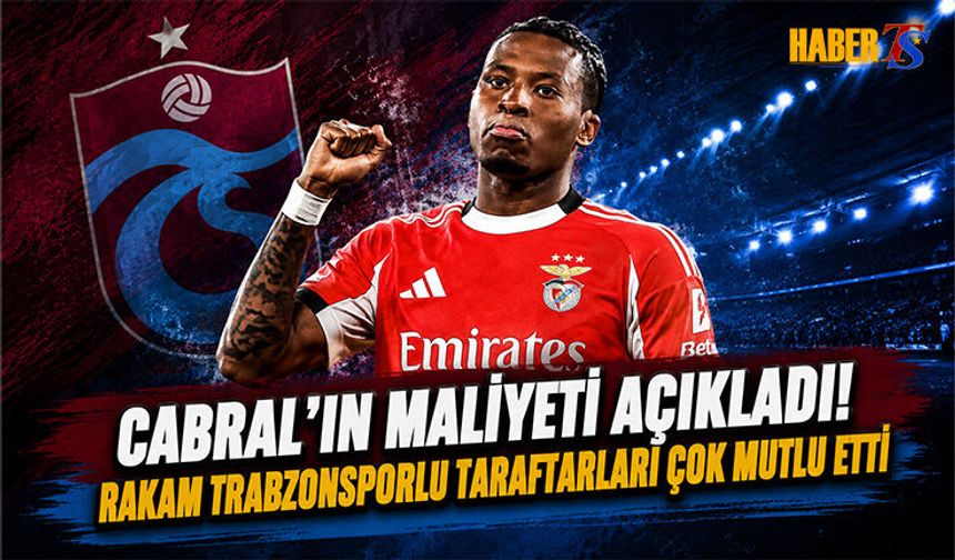 Trabzonspor, Sidny Cabral Transferini Resmen Açıkladı