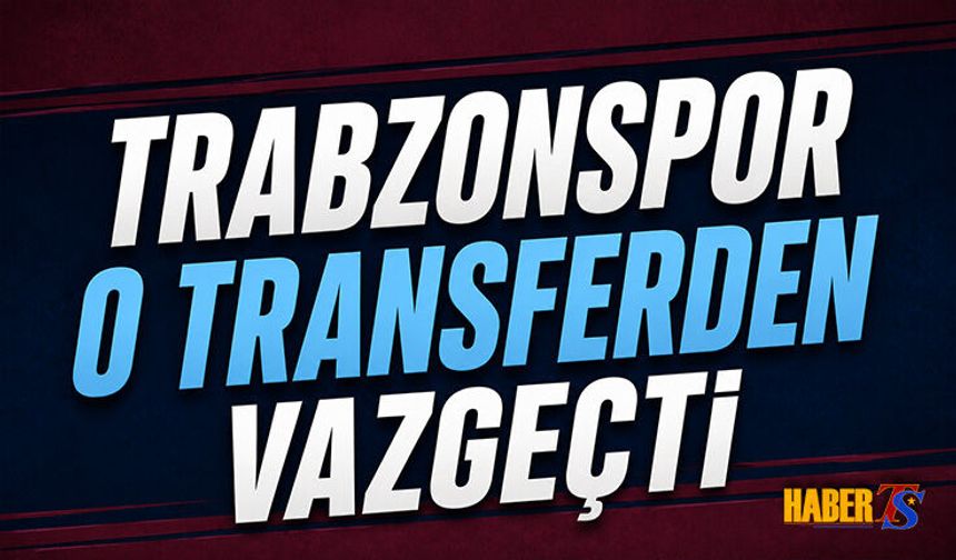 Trabzonspor'dan Süre İstedi! Bordo Mavili Yönetim Vazgeçti