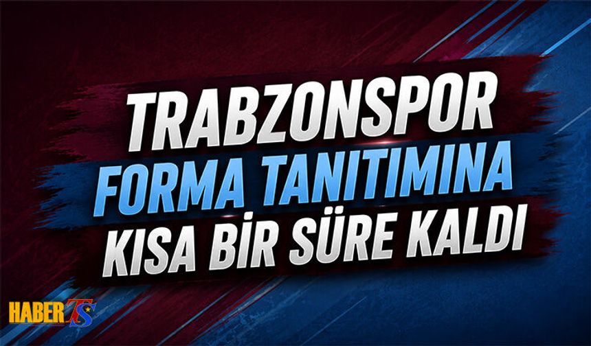 Trabzonspor'un Yeni Sezon Formalarında Sürpriz Renk Detayı