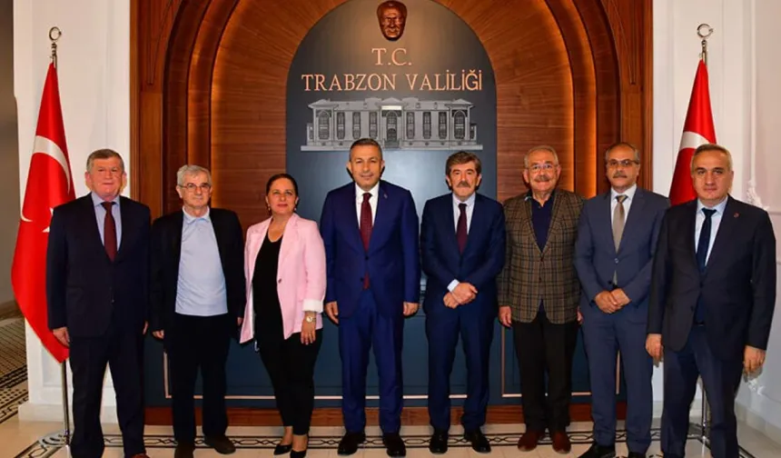 Kanuni Vakfı Vali Şahin’i Ziyaret Etti