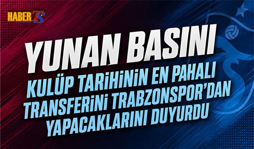 Yunan Ekibi Kulüp Tarihinin En Pahalı Transferini Yapıyor