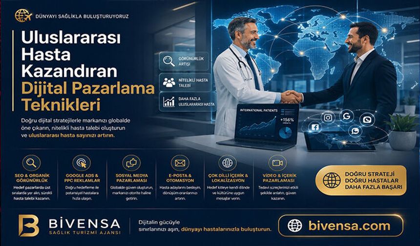Uluslararası Hasta Kazandıran Dijital Pazarlama Teknikleri