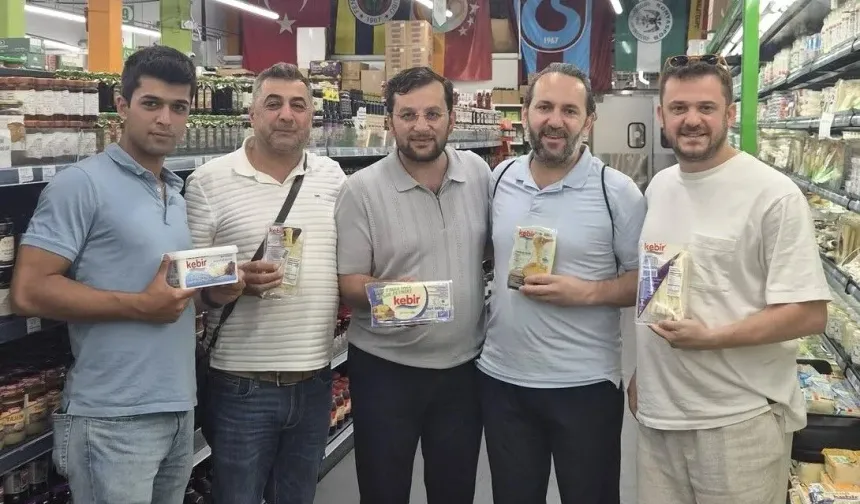 Kebir Süt Amerika Raflarında Yerini Aldı