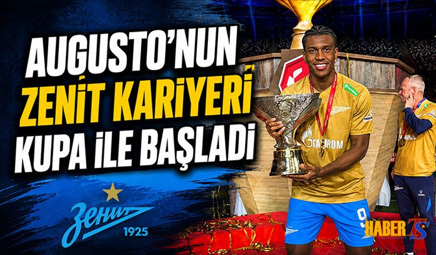Felipe Augusto Zenit’te İlk Kupasını Kazandı