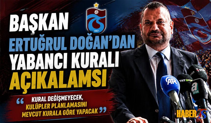 Yabancı Kuralında Değişiklik Olmayacak