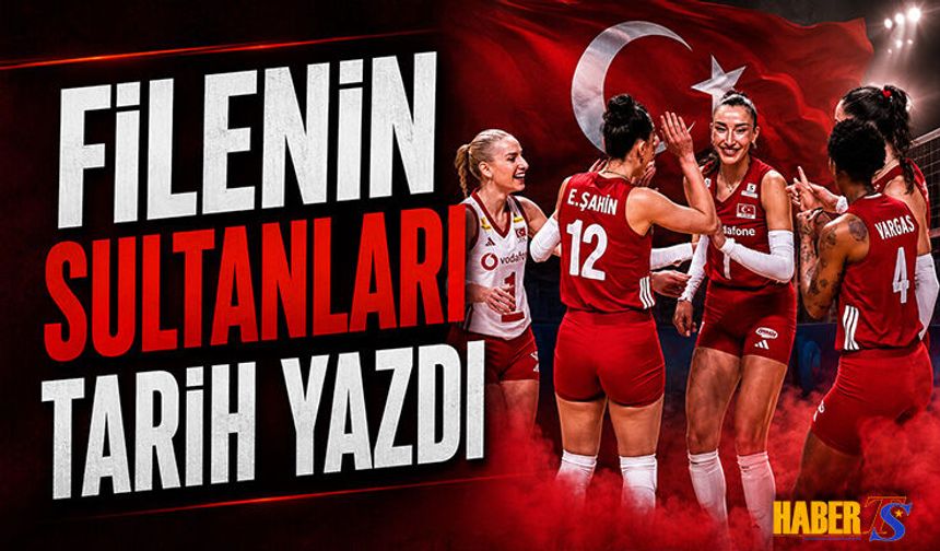 Filenin Sultanları VNL’de Yeniden Şampiyon