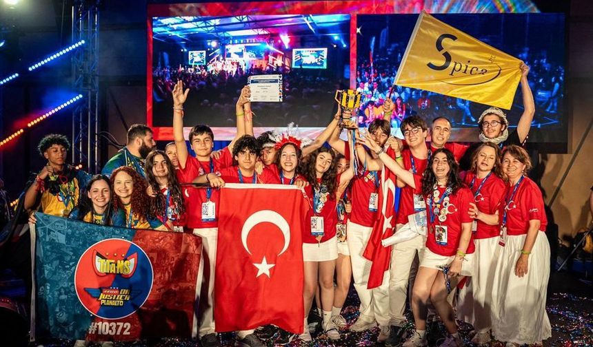 Türk Öğrencilerden Robotikte Dünya Şampiyonluğu