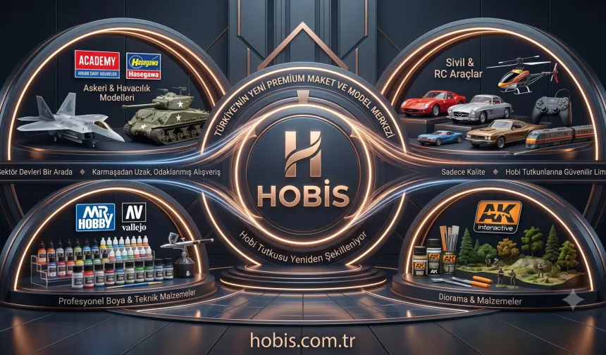 Türkiye’nin Yeni Premium Maket ve Model Merkezi: Hobis ile Hobi Tutkusu Yeniden Şekilleniyor