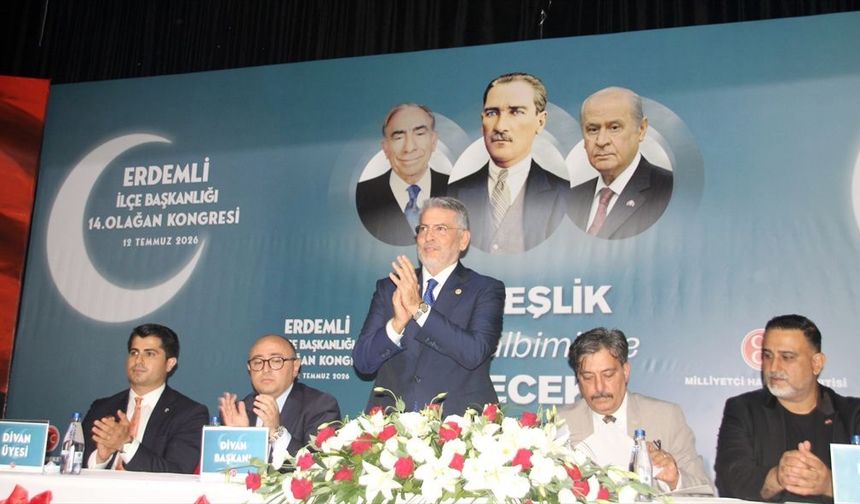 MHP Erdemli'de Erol Erdoğan Güven Tazeledi