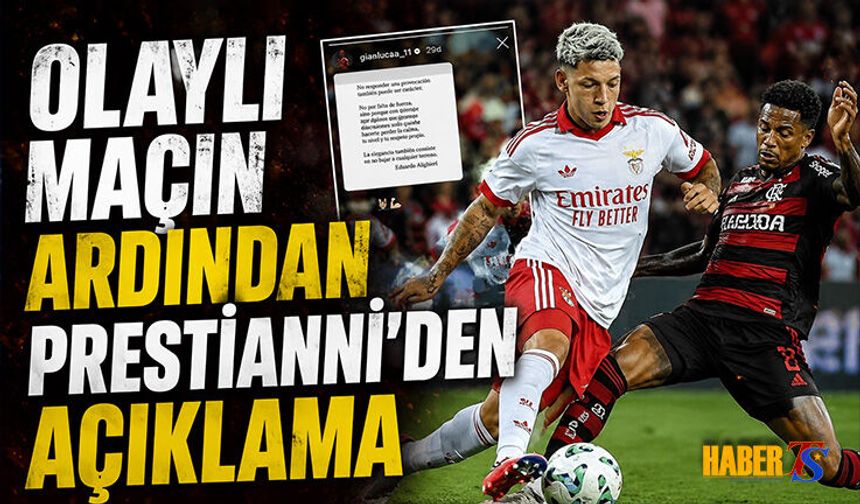 Olaylı Maç Sonrası Prestianni'den Mesaj