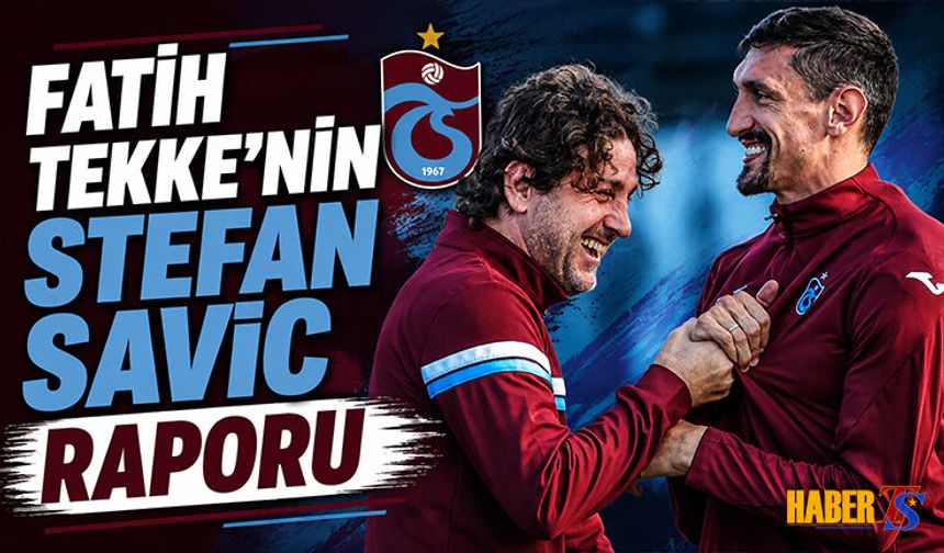 Trabzonspor Savunmasında Stefan Savic Kararı