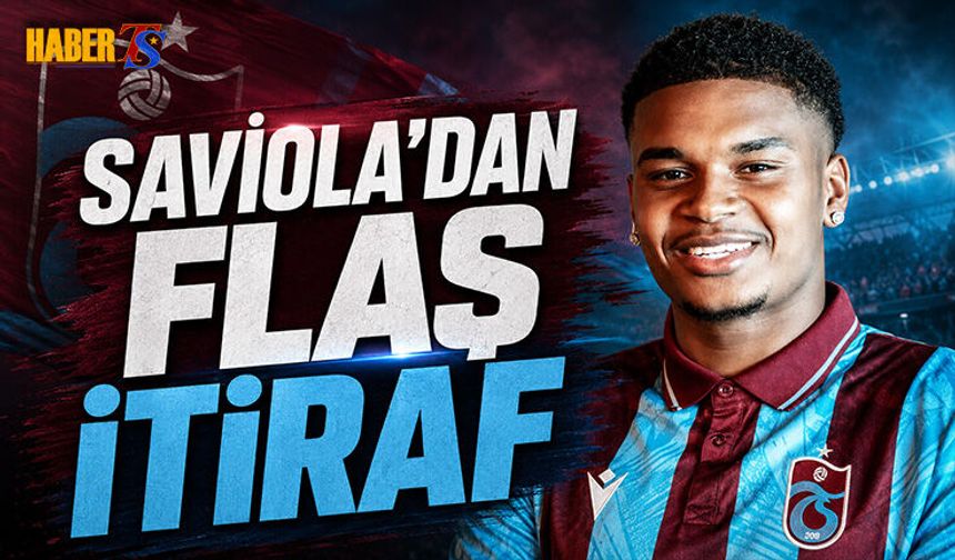 Trabzonspor'un Yeni Transferi Saviola'dan Flaş İtiraf Geldi!