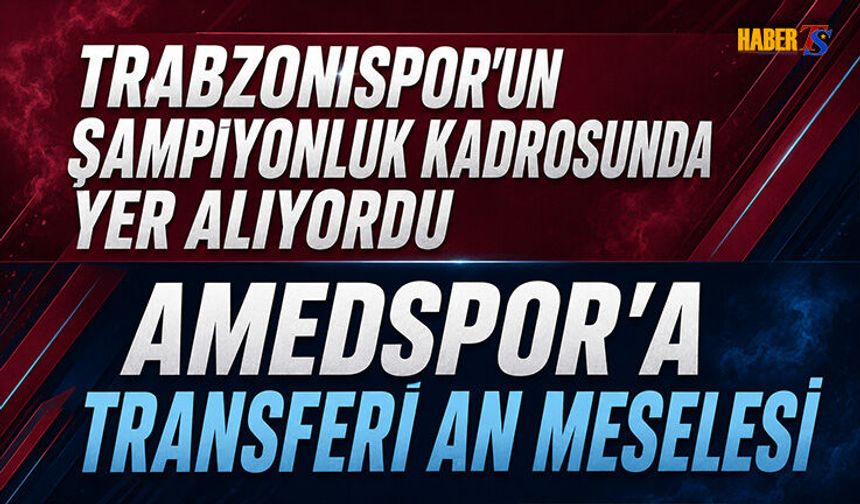 Eski Trabzonsporlu Futbolcunun Adı Amedspor İle Anılıyor