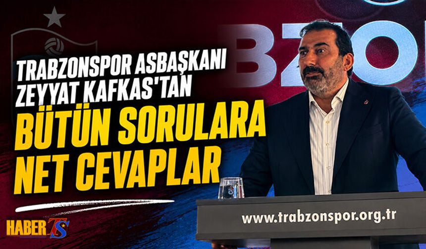 Cenk Özkacar'dan Trabzonspor'a Uzun Yıllar Hizmet Mesajı