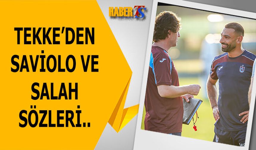 Fatih Tekke'den Maç Sonu Salah Sözleri