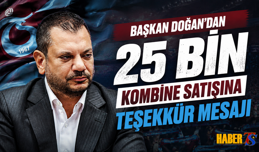 Başkan Doğan'dan 25 Bin Kombine Teşekkürü!