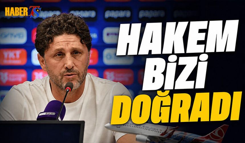 Fatih Tekke’den Hakeme Sert Tepki: Razı Değiliz