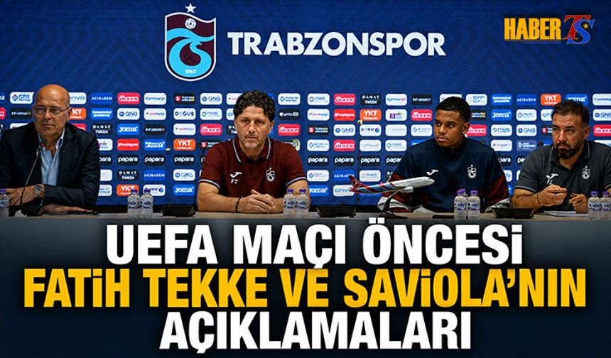 Trabzonspor'da Ferencvaros Maçı Öncesi Mesaj