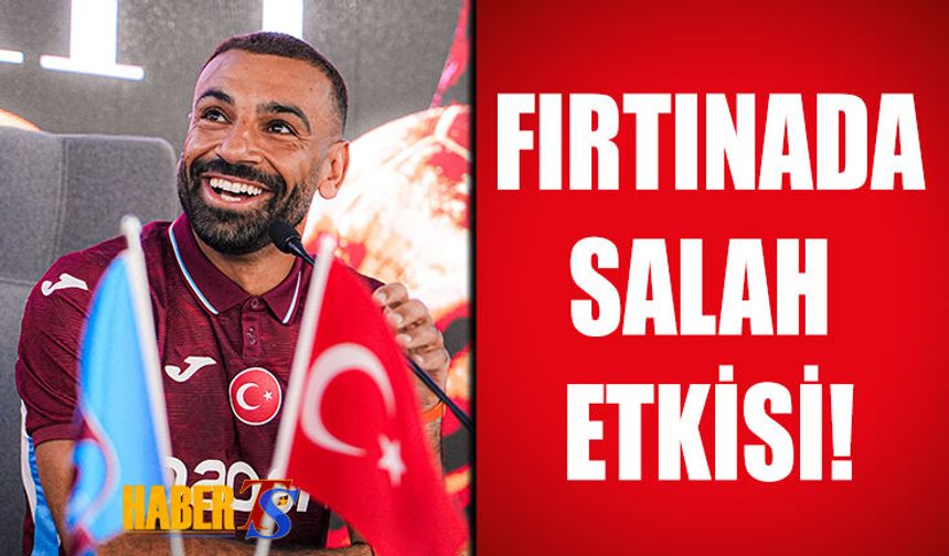 Trabzonspor'da Salah Etkisi! 2 Günde 1.5 Aylık Satış