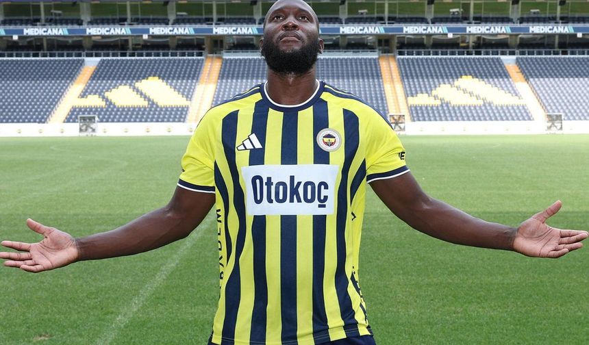 Lukaku'nun Fenerbahçe'deki Forma Numarası Belli Oldu